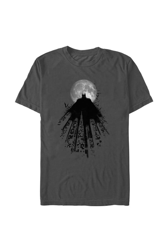 Men's Batman Full Moon Night Graphic T-Shirt