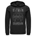 thumbnail image 1 of Men's Batman Gotham City Guardian  Pull Over Hoodie Black 3X Large, 1 of 3