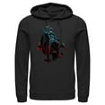 thumbnail image 1 of Men's Batman Gradient Dark Knight Pose Pull Over Hoodie, 1 of 4
