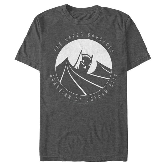 Men's Batman Guardian of Gotham Graphic Tee Charcoal Heather Large