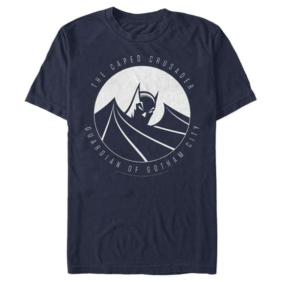 Men's Batman Guardian of Gotham Graphic Tee Navy Blue 2X Large