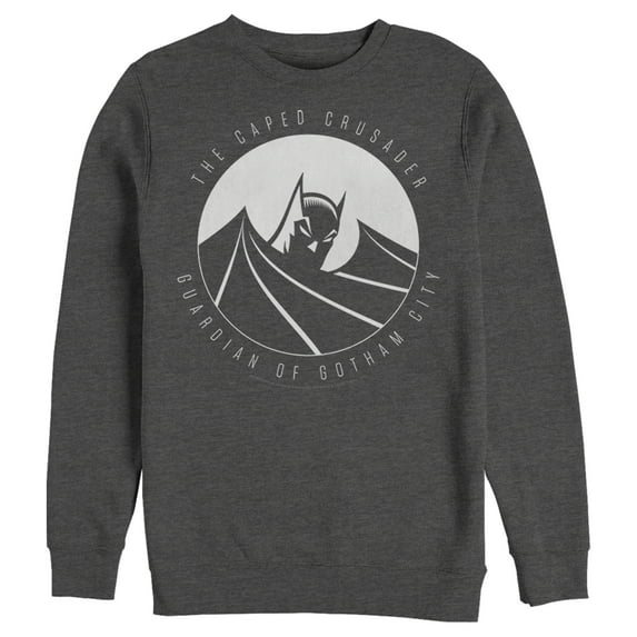 Men's Batman Guardian of Gotham Sweatshirt Charcoal Heather Small