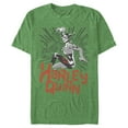 thumbnail image 1 of Men's Batman Harley Quinn Retro Explosion Graphic Tee Kelly Heather 3X Large, 1 of 3