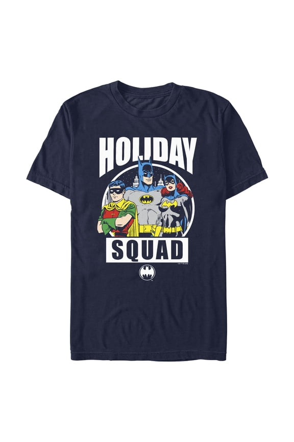 Men's Batman Holiday Squad Graphic T-Shirt