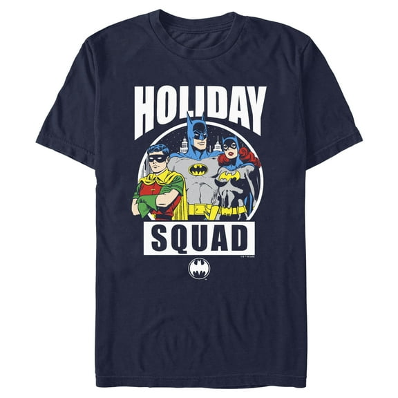 Men's Batman Holiday Squad Graphic T-Shirt