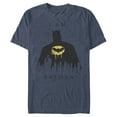thumbnail image 1 of Men's Batman I Am Gotham Drip Graphic Tee Navy Blue Heather Large, 1 of 3