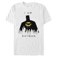 thumbnail image 1 of Men's Batman I Am Gotham Drip Graphic Tee White Large, 1 of 4