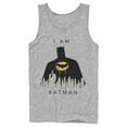 thumbnail image 1 of Men's Batman I Am Gotham Drip  Tank Top Athletic Heather 2X Large, 1 of 4