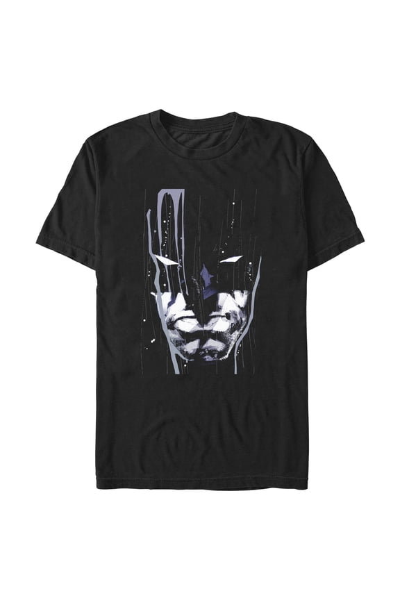Men's Batman In the Rain Portrait Graphic T-Shirt