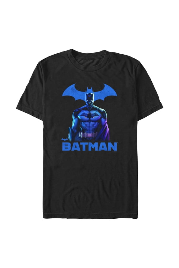 Men's Batman Jace Fox Distressed Logo Graphic T-Shirt