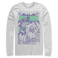 thumbnail image 1 of Men's Batman Joker Back in Town  Long Sleeve Shirt White 2X Large, 1 of 3