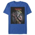 thumbnail image 1 of Men's Batman Joker Camera Poster  Graphic Tee Royal Blue 2X Large, 1 of 4
