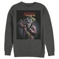 thumbnail image 1 of Men's Batman Joker Camera Poster  Sweatshirt Charcoal Heather X Large, 1 of 3