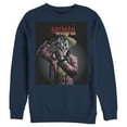 thumbnail image 1 of Men's Batman Joker Camera Poster  Sweatshirt Navy Blue X Large, 1 of 3