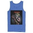 thumbnail image 1 of Men's Batman Joker Camera Poster  Tank Top Royal Blue Medium, 1 of 3