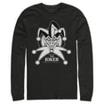 thumbnail image 1 of Men's Batman Joker Emblem  Long Sleeve Shirt Black Small, 1 of 3