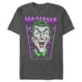 thumbnail image 1 of Men's Batman Joker Ha Ha Frame Graphic Tee Charcoal Heather 3X Large, 1 of 4