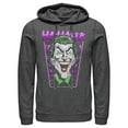 thumbnail image 1 of Men's Batman Joker Ha Ha Frame  Pull Over Hoodie Charcoal Heather X Large, 1 of 3
