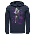 thumbnail image 1 of Men's Batman Joker Ha Ha  Pull Over Hoodie Navy Blue Medium, 1 of 3