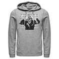 thumbnail image 1 of Men's Batman Joker Hahaha Crazed Look Pull Over Hoodie Charcoal Heather 3X Large, 1 of 3