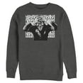 thumbnail image 1 of Men's Batman Joker Hahaha Crazed Look Sweatshirt Charcoal Heather X Large, 1 of 3