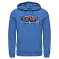 thumbnail image 1 of Men's Batman Logo Boy Wonder Robin  Pull Over Hoodie Royal Blue 3X Large, 1 of 3