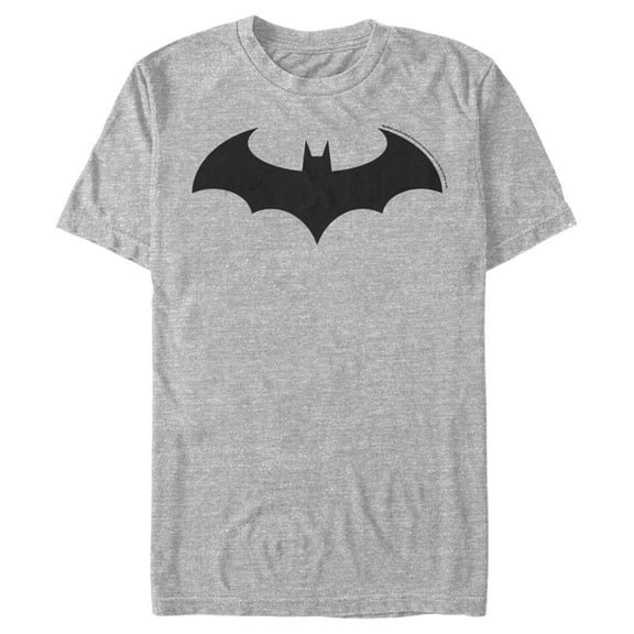 Men's Batman Logo Classic Graphic Tee Athletic Heather Small