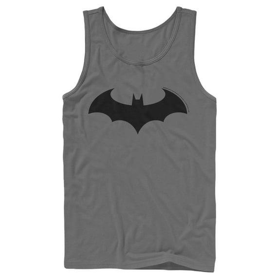 Men's Batman Logo Classic Tank Top Charcoal Small