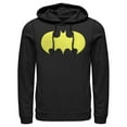 thumbnail image 1 of Men's Batman Logo Classic Wing Pull Over Hoodie Black 2X Large, 1 of 3