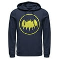 thumbnail image 1 of Men's Batman Logo Cute Cartoon  Pull Over Hoodie Navy Blue 3X Large, 1 of 3