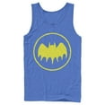 thumbnail image 1 of Men's Batman Logo Cute Cartoon  Tank Top Royal Blue 2X Large, 1 of 3