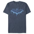 thumbnail image 1 of Men's Batman Logo Digital Wing  Graphic Tee Navy Blue Heather X Large, 1 of 3