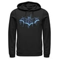 thumbnail image 1 of Men's Batman Logo Digital Wing Pull Over Hoodie Black Small, 1 of 3
