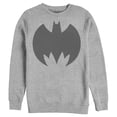 thumbnail image 1 of Men's Batman Logo Geometric  Sweatshirt Athletic Heather Small, 1 of 3