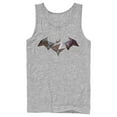thumbnail image 1 of Men's Batman Logo Geometric Wing  Tank Top Athletic Heather Large, 1 of 4