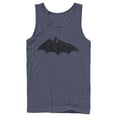 thumbnail image 1 of Men's Batman Logo Hidden Wing Tank Top Navy Blue X Large, 1 of 3