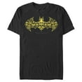 thumbnail image 1 of Men's Batman Logo Icon Collage  Graphic Tee Black Small, 1 of 4