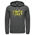 thumbnail image 1 of Men's Batman Logo Kanji Characters  Pull Over Hoodie Charcoal Heather 2X Large, 1 of 3