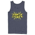 thumbnail image 1 of Men's Batman Logo Kanji Characters  Tank Top Navy Blue X Large, 1 of 3