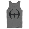 thumbnail image 1 of Men's Batman Logo Modern Wing Curve  Tank Top Charcoal Medium, 1 of 3