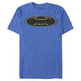 thumbnail image 1 of Men's Batman Logo Modern Wing  Graphic Tee Royal Blue Heather 3X Large, 1 of 4