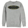 thumbnail image 1 of Men's Batman Logo Modern Wing  Sweatshirt Athletic Heather Medium, 1 of 3