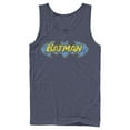 thumbnail image 1 of Men's Batman Logo Retro Wing  Tank Top Navy Blue Medium, 1 of 3