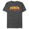 thumbnail image 1 of Men's Batman Logo Robin Boy Wonder  Graphic Tee Charcoal Medium, 1 of 4