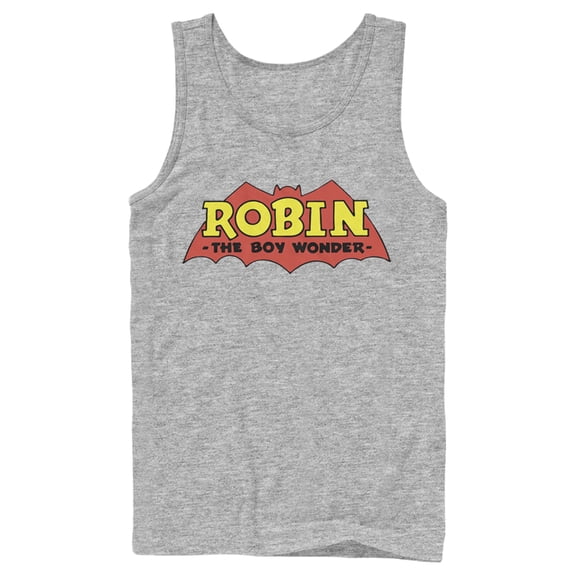 Men's Batman Logo Robin Boy Wonder  Tank Top Athletic Heather Small
