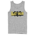 thumbnail image 1 of Men's Batman Logo Vintage  Tank Top Athletic Heather Large, 1 of 4