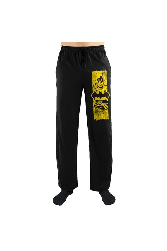 Men's Batman Marvel Comics Sleep Pajama Pants-Small