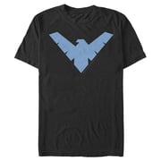 Mens Batman Nightwing Logo Graphic Tee Black Medium