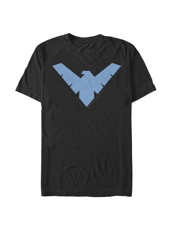 Men's Batman Nightwing Logo Graphic Tee Black Medium