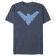 thumbnail image 1 of Men's Batman Nightwing Logo  Graphic Tee Navy Blue Heather 3X Large, 1 of 3